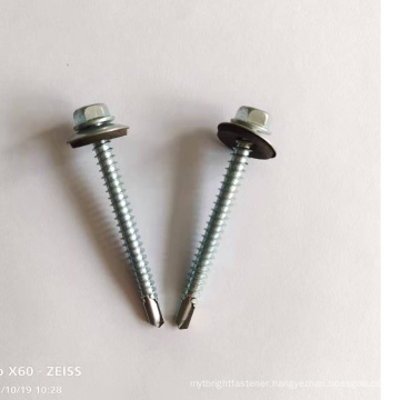 DIN571 Countersunk Screw Hex Head Structural Wood Screws